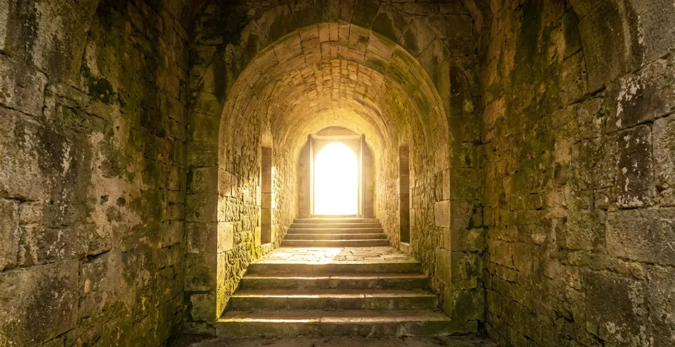 Passage voûté médiéval de Monetier dans la Vieille-Ville de Genève